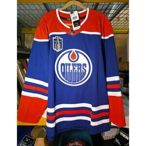 New Edmonton Oilers NHL Hockey Jersey | Size 54 | Orange & Blue